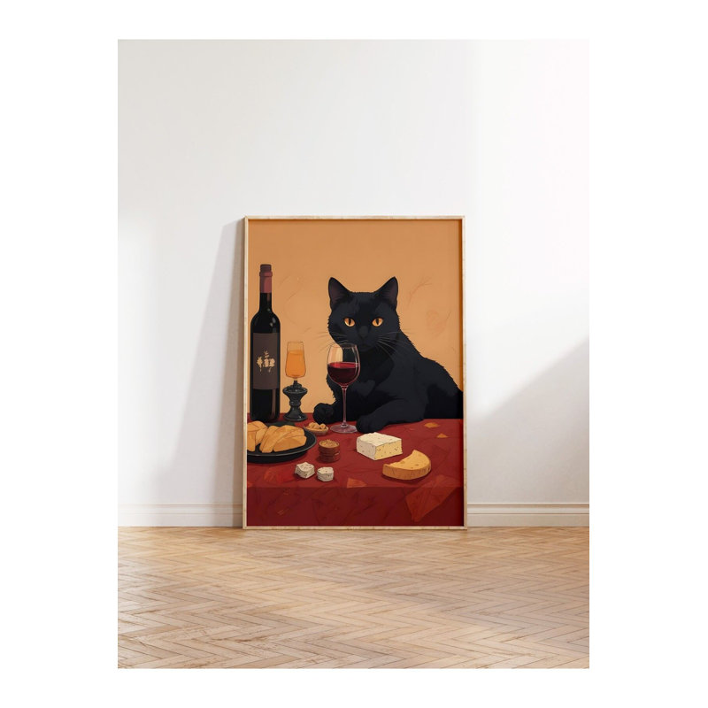 Peinture décorative encadrée