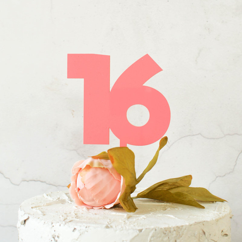 The Party Aisle Cake Topper