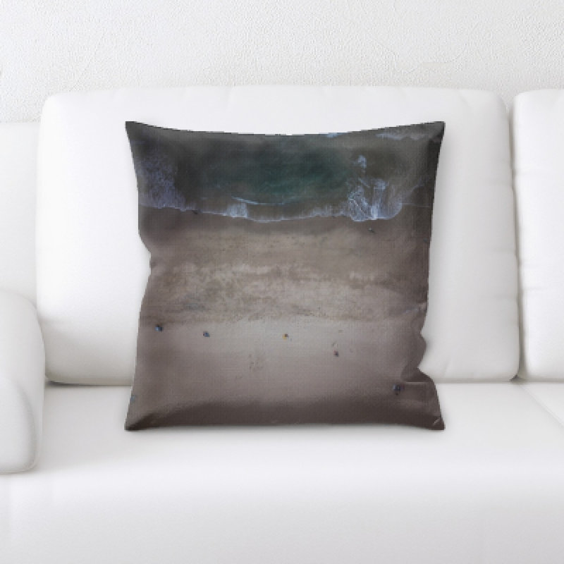 Microsuede Throw Pillow