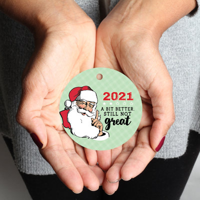 0.15'' Metal Shatterproof Holiday Shaped Ornament