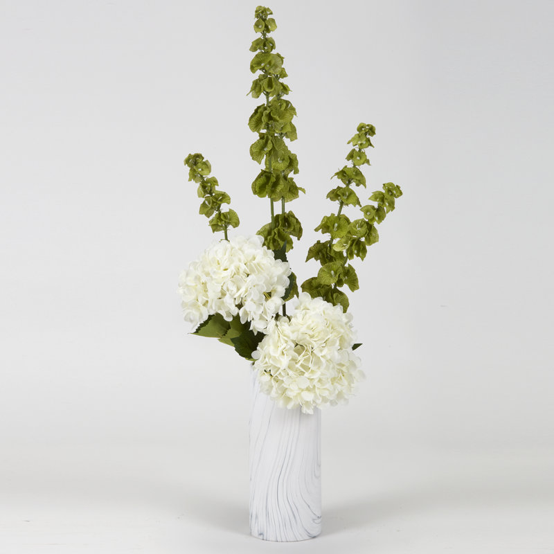 Magnifique hortensia dans un vase