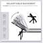 Ensemble de chaises longues pliantes Outsunny, dossier inclinable à 4 positions, filet respirant pour le confort de la plage et du patio