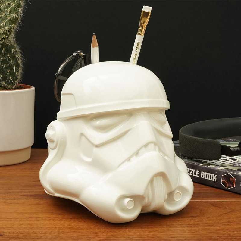 SUCK UK Stormtrooper Helmet Desk Tidy Organiser