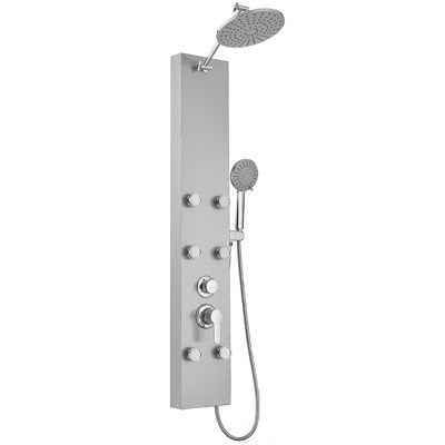 47.24 Shower Panel With Dual Shower Head