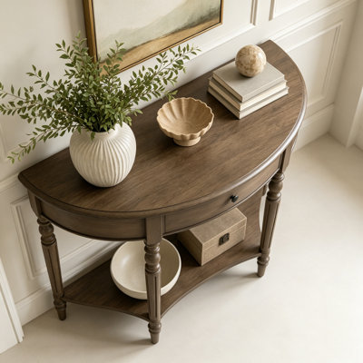 Console avec tiroir et tablette Farmhouse