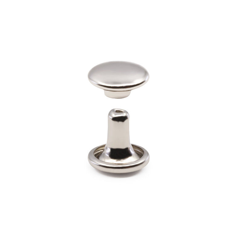 Dritz Double-Cap Rivets & Tools, 8 mm, argent, 120 ensembles