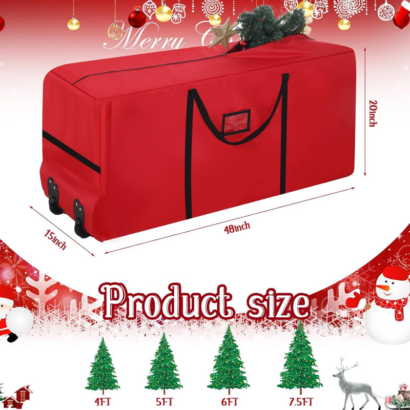 Sac de rangement Rolling Red