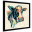«Expressionistic Cow I V2 (Square)» par Silvia Vassileva, reproduction-561784980-561784987