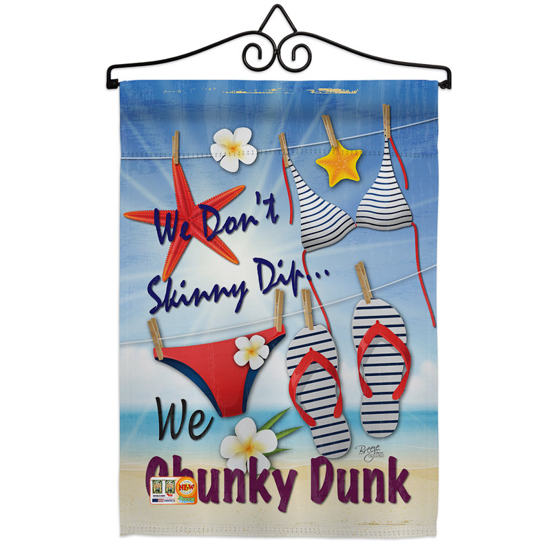 Double Sided 18.5'' H x 13'' W Polyester Flag Set