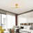 Celene 31.5" LED Dimmable Cross Bar Semi Flush Mount Ceiling Light-1564499904