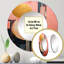 Miroir mural rond en aluminium Serendipity