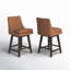 Tabouret de bar et de comptoir pivotant Aleksy-1356795481-1356795484