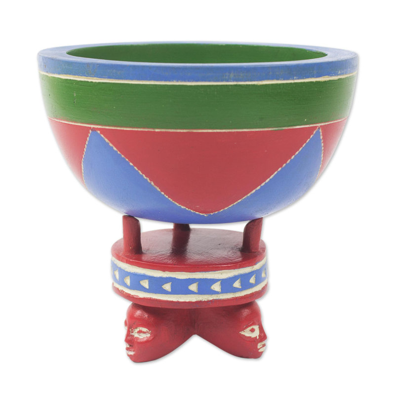 Handmade Wood Decorative Bowl