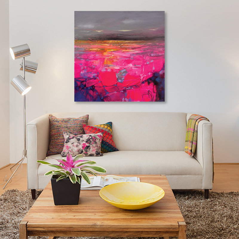 « fluid study i », impression sur toile, H 12 po x l 12 po x P 0,75 po, Pas de tapis, Toile tendue