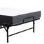 Lit extra large de 75 po x 46 po avec mousse à mémoire de forme de 5 po, capacité de 450 lb, installation rapide pour l'utilisation d'un lit simple portatif spacieux et d'un camping
