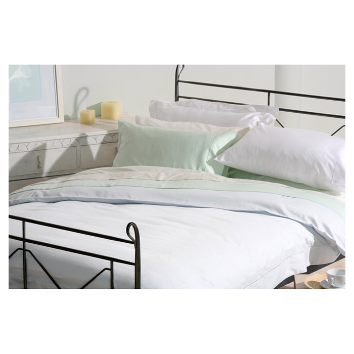 Plain Dye 400 TC Egyptian-Quality Cotton Cotton Solid Colour Duvet Cover, Mulberry, King  Duvet Cover