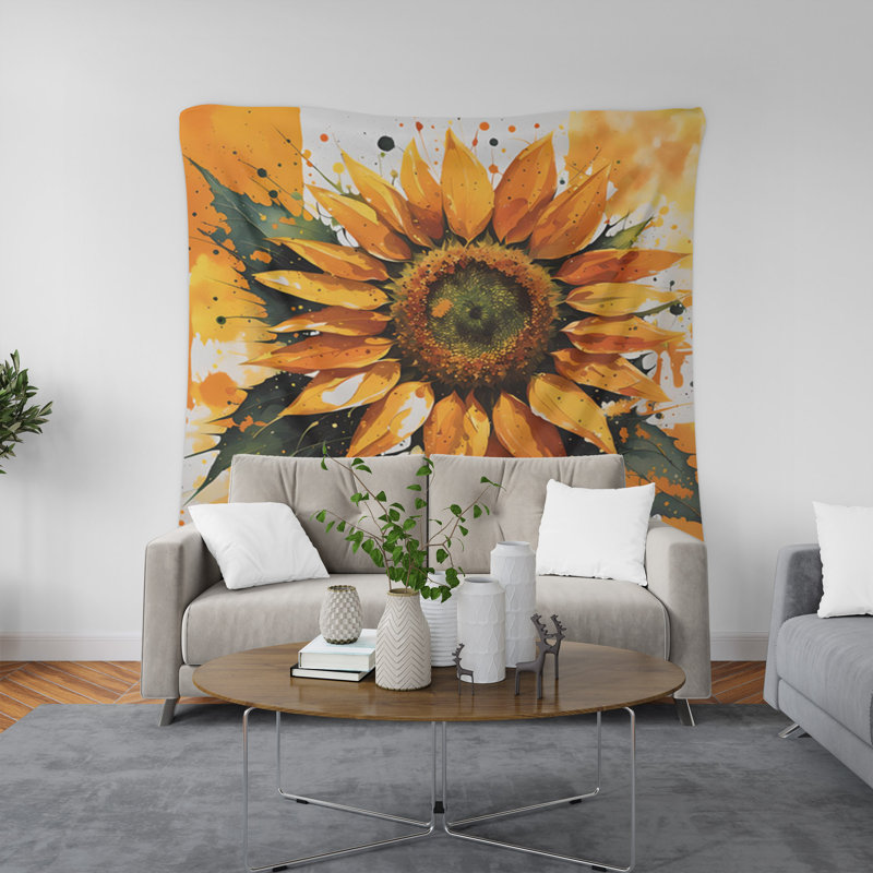Tapisserie murale, H 88 po x l 104 po x P 1,2 po