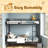 Full Over Full Metal Bunk Bed-1238184716