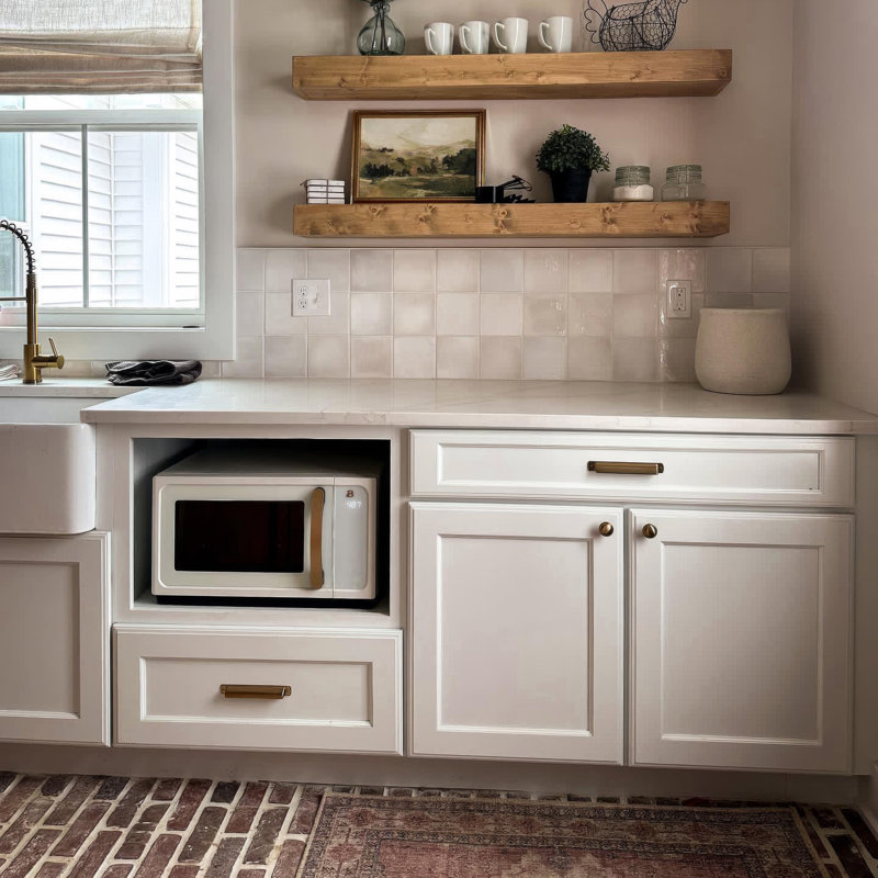 Terabrik 11 in. x 28 in. Matte Textured Clay Brick Mosaic Floor and Wall Tile, Rustic Rouge