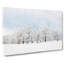 Snow Covered Trees Painting - Wrapped Canvas-56654216