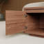 Table basse moderne 47,2 "avec rangement - 2 tiroirs et 4 armoires
