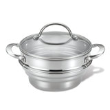 Anolon Classic Stainless Steel Universal Steamer Insert with Lid