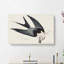 Swallow-Tailed Hawk & Snake by John Audubon - Wrapped Canvas Painting-55329394