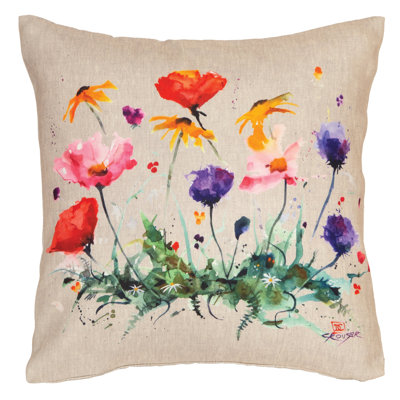 Dean Crouser Wildflowers Outdoor Pillow 18x18