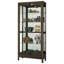 Howard Miller Quinn III Curio Cabinet, Aged Java