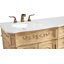 Ensemble de meuble-lavabo double 60 po Lunette-1031463438-974863416