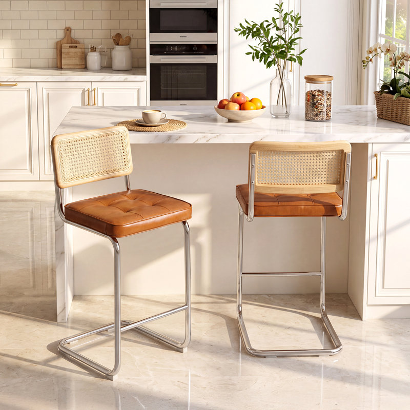 Tabouret de comptoir 30 po Marlow, Brun, 2, Brun / nombre de tabourets: 4 / hauteur du siège: