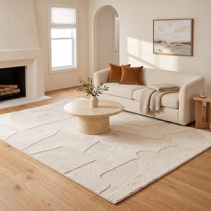 Sarya 790 Area Rug In Ivory, Rectangle 9' x 12'