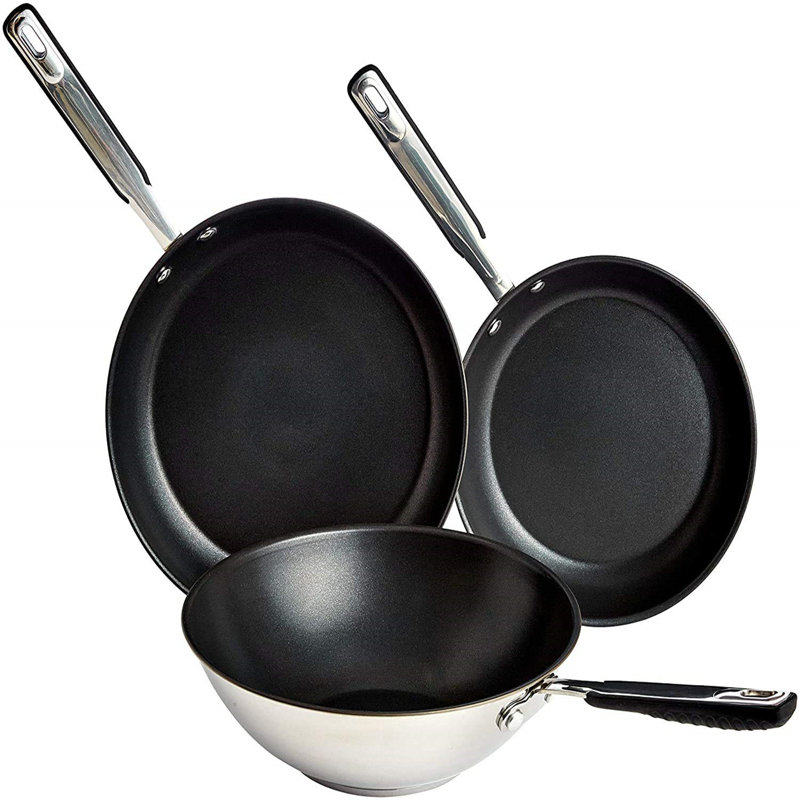 Kempston Ceramic Non-Stick Frying Pan Set