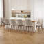 Tabouret de comptoir pivotant 26 po Makylia-1827823534