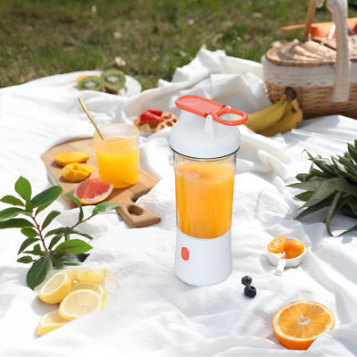 25oz Portable Personal Blender with 6 Blades, USB-C Rechargeable Mini Blender for Smoothies, Shakes, and Fruit Juices -  4 SEASONS FURNITURE, 032006