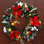 Couronne de Noël en fil de fer 15,7 po