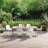 Gustawa Dining Chairs - Modern Stackable Plastic Chairs with Iron Legs & Padded Cushion - Set of 4 Kitchen & Dining Room Chairs-65771794
