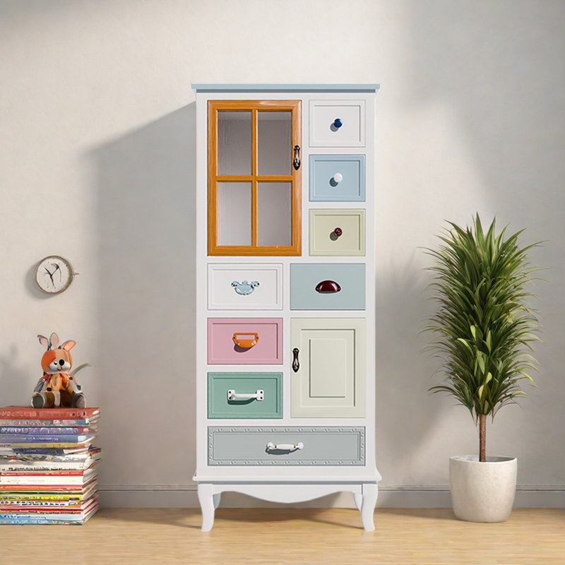 Armoire d'appoint multifonctionnelle de style champêtre
