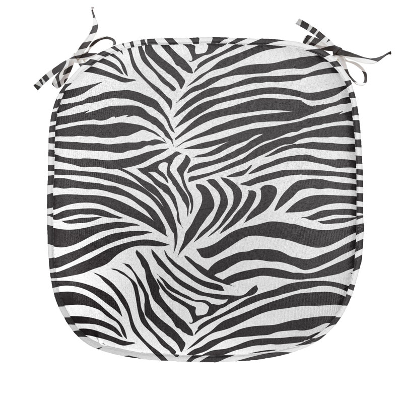 Coussin de siège intérieur / extérieur Zebra