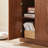 Modern Fluted Sideboard with Curved Edge, 6-Door Large Buffet Cabinet for Kitchen And Living Room-879265392-879265393