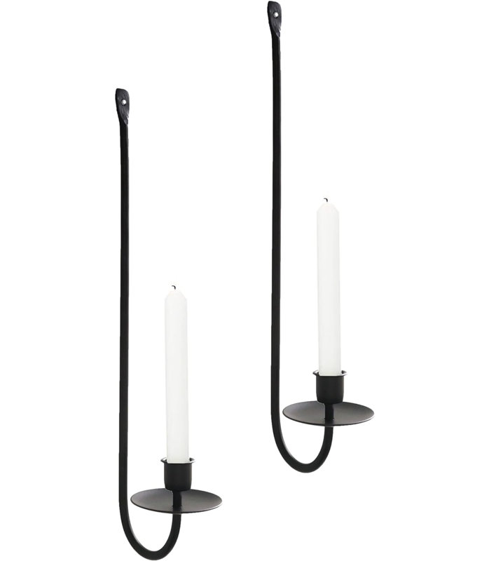 16.5'' H Metal Wall Candlestick