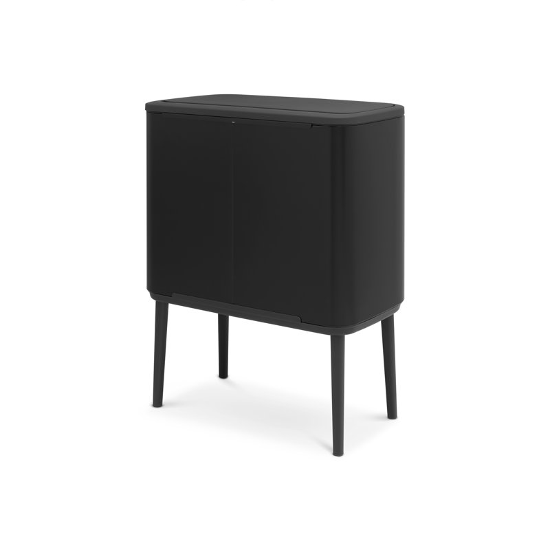 Brabantia Bo Touch 36 Litre Rubbish Bin, Matt Black