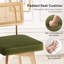 Tabouret de comptoir pivotant de style moderne Mid-Century de 26,2 po Anandi avec dossier en rotin de canne et structure en bois massif-134079761-131199529