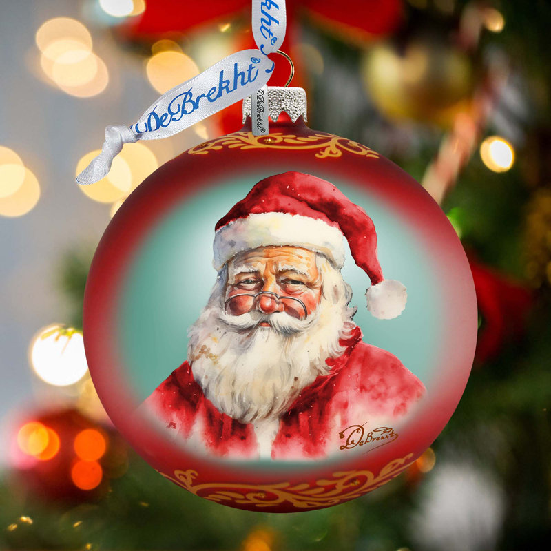 3.5'' Glass Ball Ornament