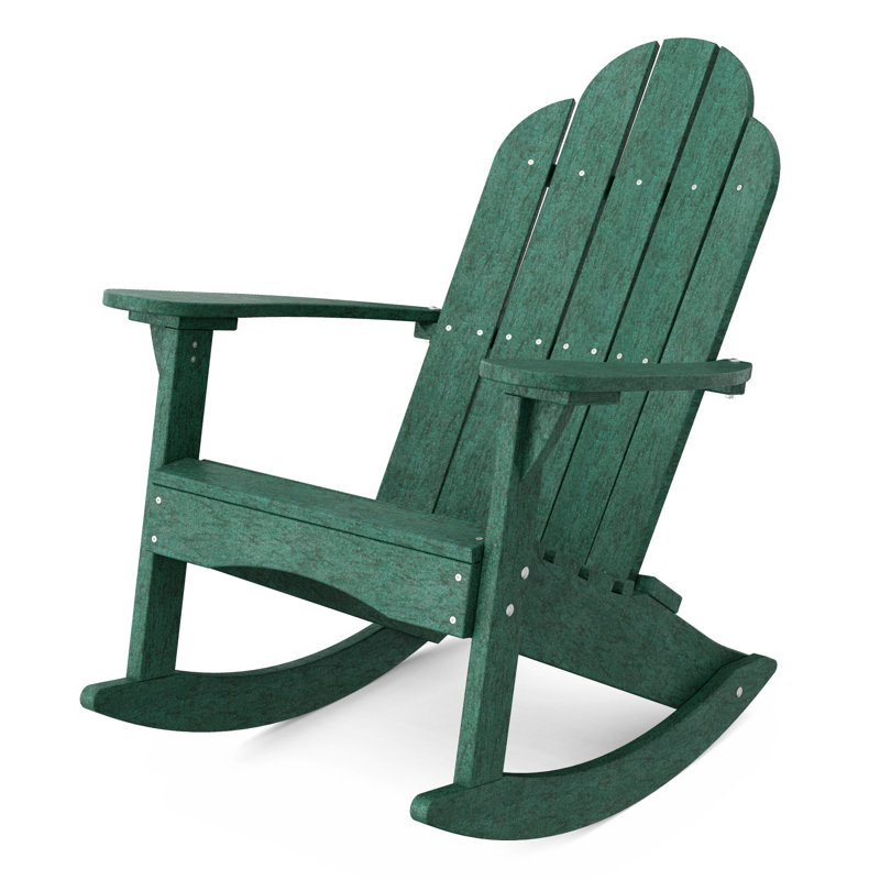 Chaise berçante classique Adirondack, Vert pelouse