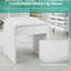 Ensemble coiffeuse et coiffeuse Vanity