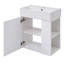 Ensemble de meuble-lavabo simple 12,20 po avec plateau en céramique Lillyanna