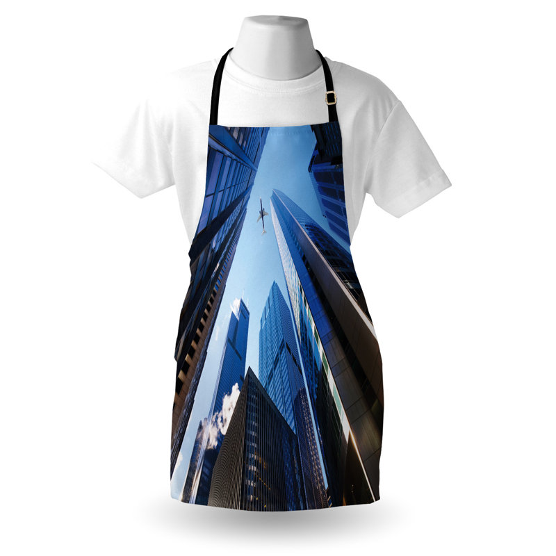No Pattern Bib Apron