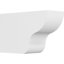 6"W x 10"H x 16"L Standard Greensboro Architectural Grade PVC Rafter Tail