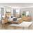 Claudette Solid Wood California King Bed Frame with Faux Wood Veneer-114311289-114882679